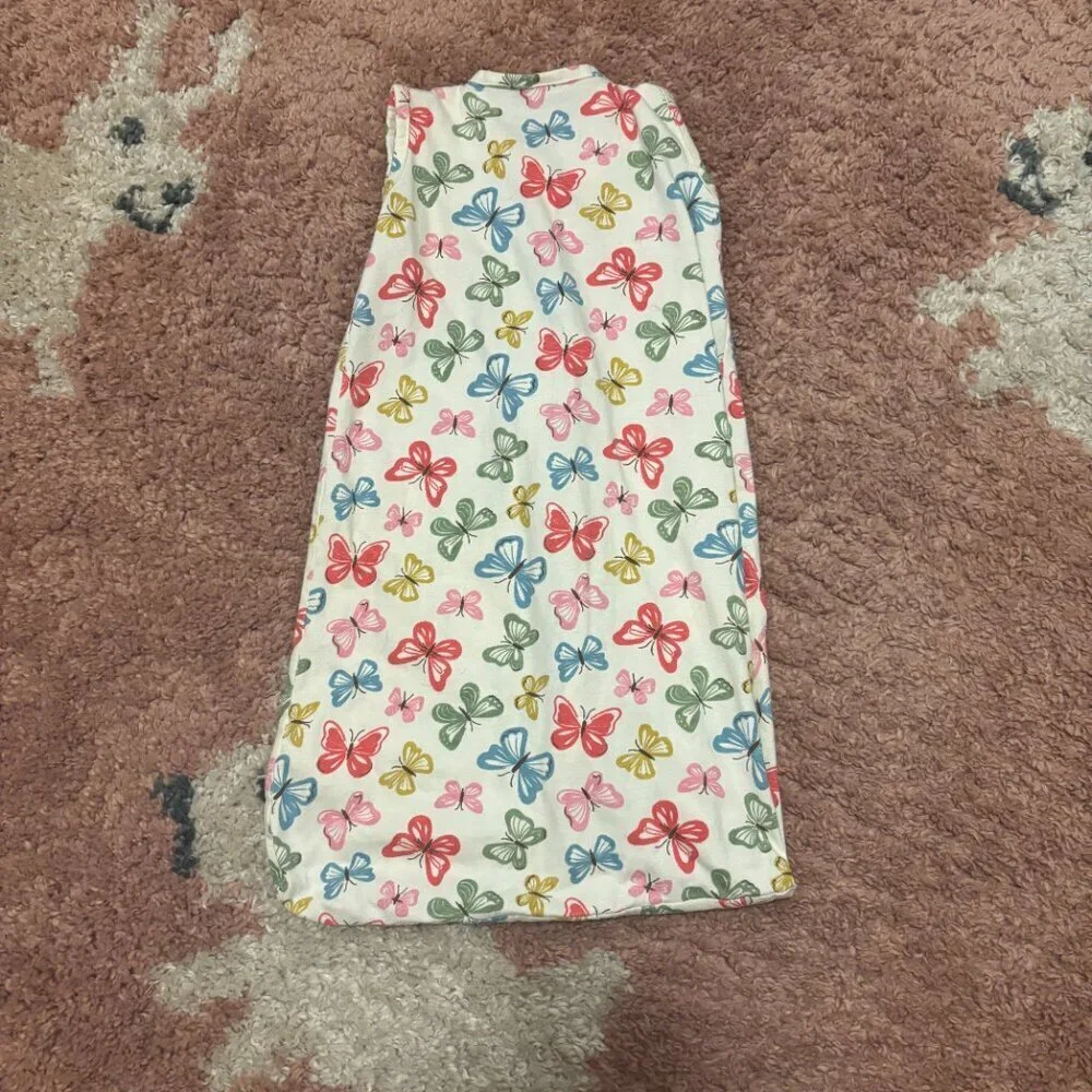 Touched by Nature Baby Organic Cotton Wearable Sleeping Bag Butterfly 0-6 Months